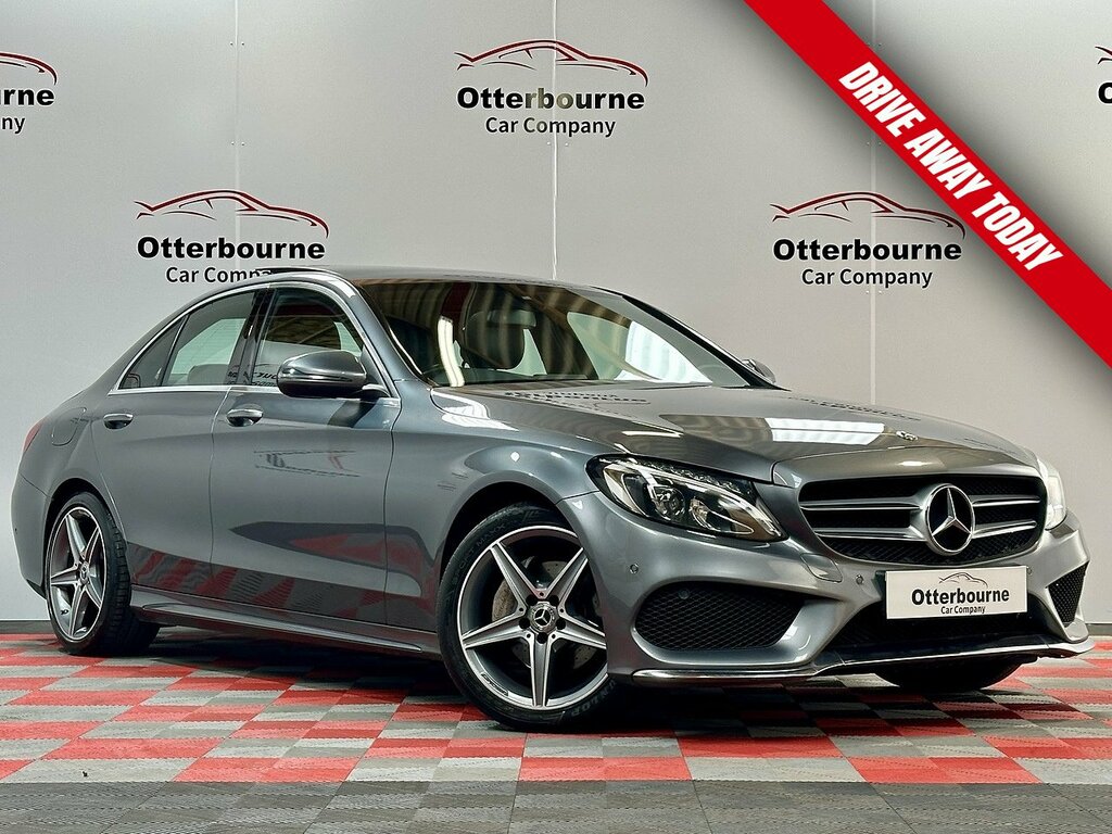 Mercedes-Benz C Class C220d Amg Line Grey