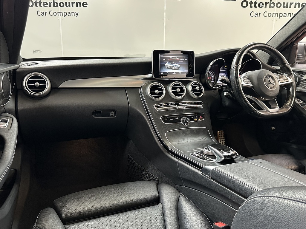 Mercedes-Benz C Class C220d Amg Line Grey #2
