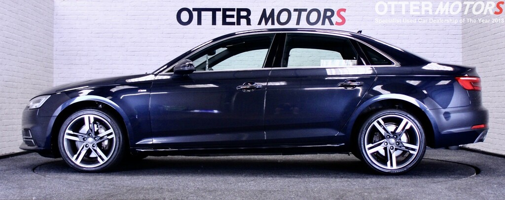 Audi A4 Saloon 2.0 Tdi Ultra S Line S-tronic - Ulez Compla Blue #3