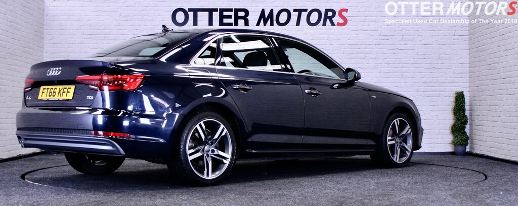 Audi A4 Saloon 2.0 Tdi Ultra S Line S-tronic - Ulez Compla Blue #6