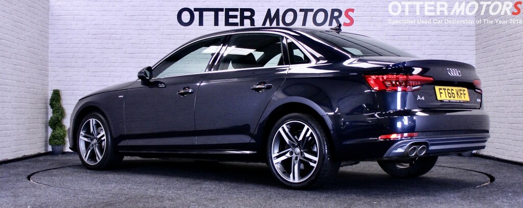 Audi A4 Saloon 2.0 Tdi Ultra S Line S-tronic - Ulez Compla Blue #4