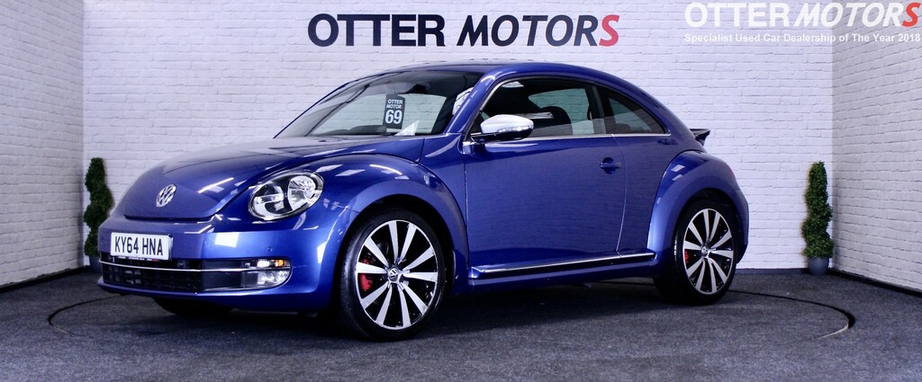 Volkswagen Beetle 2.0 Tsi Turbo Silver Blue