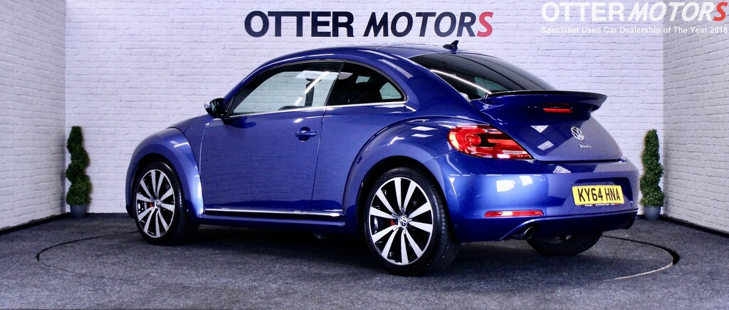 Volkswagen Beetle 2.0 Tsi Turbo Silver Blue #4