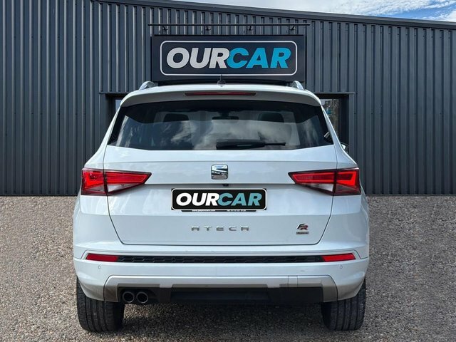 Seat Ateca 2018 2.0 Tsi Fr Suv Dsg 4Drive Euro 6 White #4