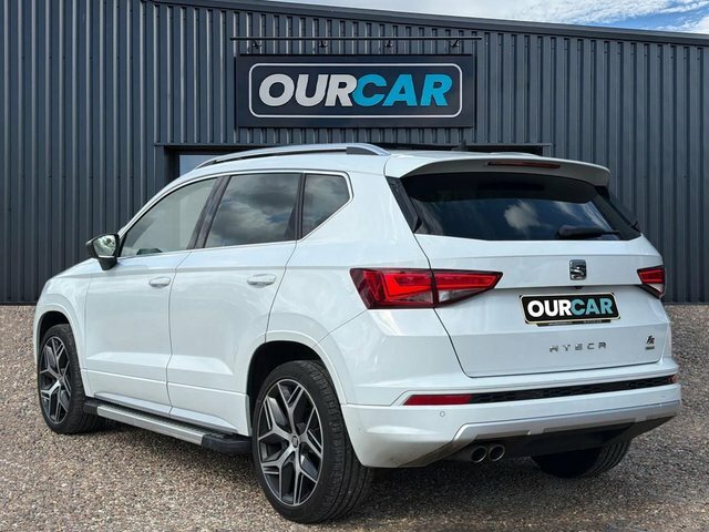 Seat Ateca 2018 2.0 Tsi Fr Suv Dsg 4Drive Euro 6 White #5