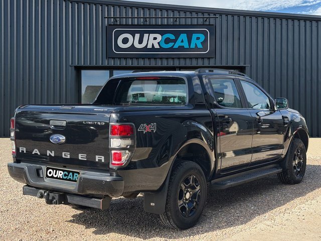 Ford Ranger 2018 2.2 Tdci Black Edition Pickup Double Cab Black #3