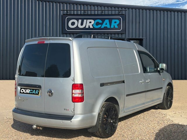 Volkswagen Caddy Maxi 2014 1.6 Tdi C20 Maxi Highline Panel Van Diese Silver #3