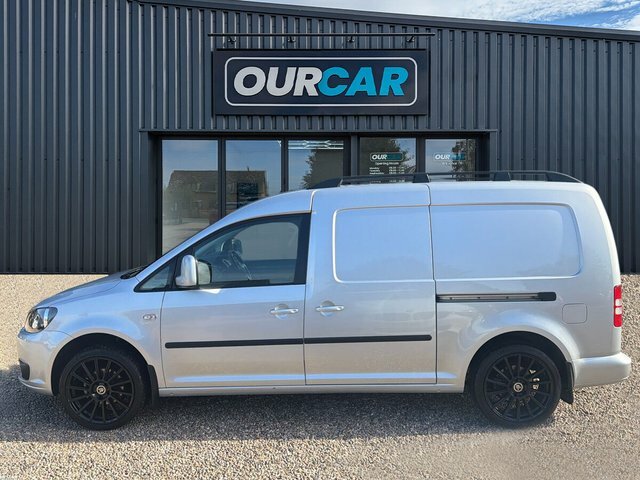 Volkswagen Caddy Maxi 2014 1.6 Tdi C20 Maxi Highline Panel Van Diese Silver #6