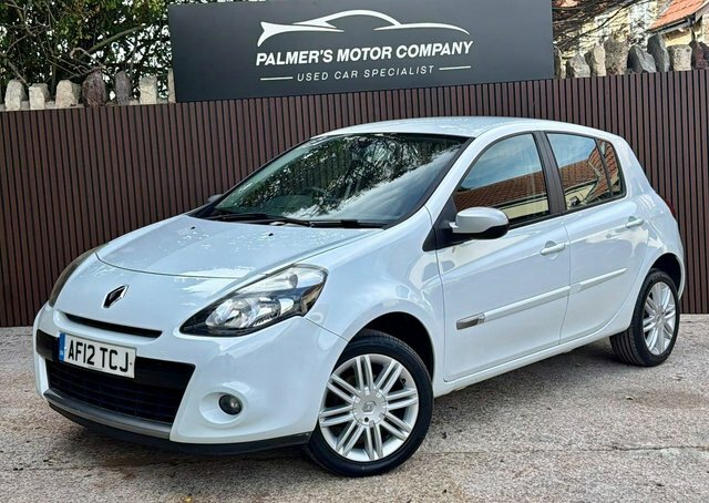 Renault Clio 2012 1.2 Tce Dynamique Tomtom Euro 5 White #3