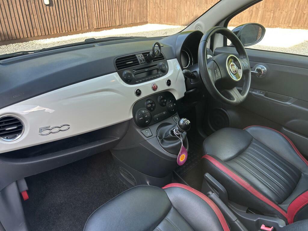 Fiat 500 1.2 8V Cult Euro 6 S S White #6