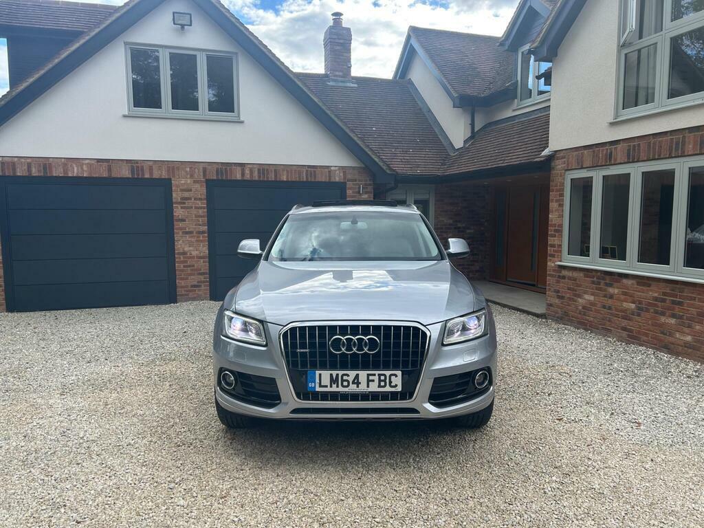 Audi Q5 2.0 Tdi Quattro S Line Plus 175 Bhp 4Wd Black #12