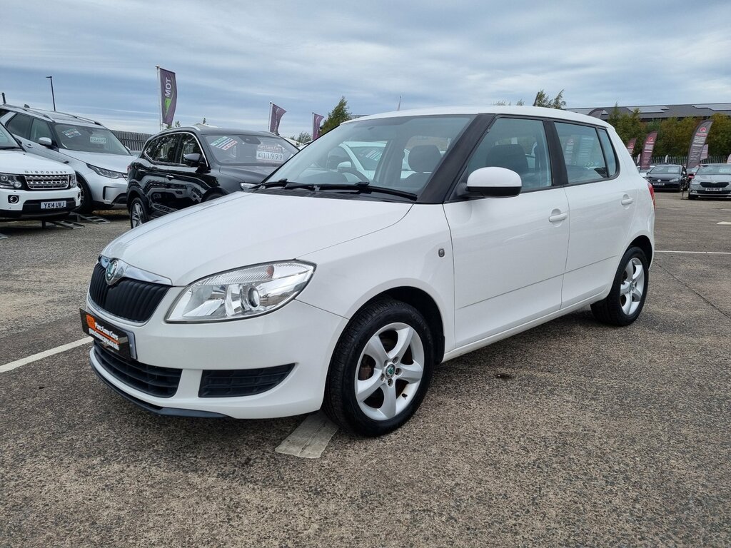Skoda Fabia 1.2 Se Euro 5 White #3