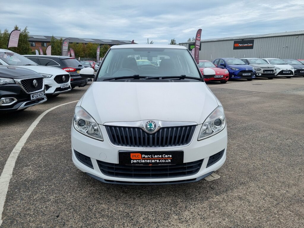Skoda Fabia 1.2 Se Euro 5 White #2
