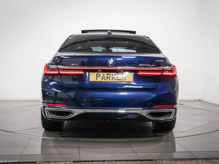 BMW 7 Series 745Le Xdrive Blue #5