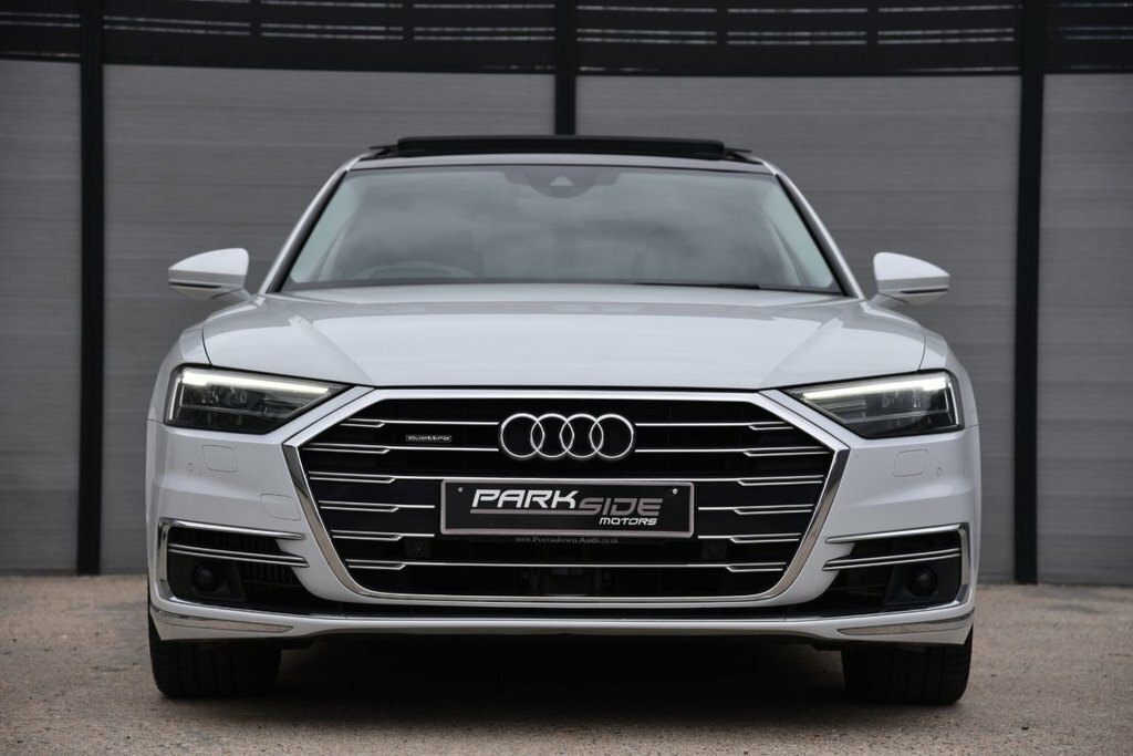 Audi A8 Saloon White #4