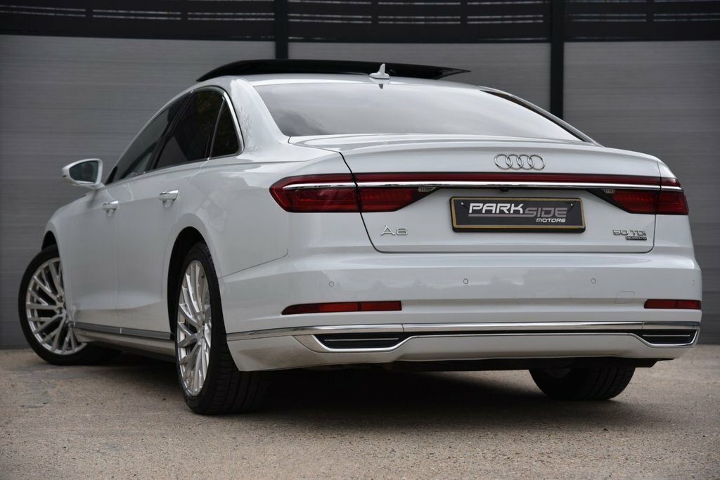 Audi A8 Saloon White #3
