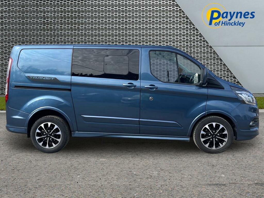 Ford Transit Custom 2.0 320 Ecoblue Sport Crew Van L1 H1 Euro 6 Blue #2
