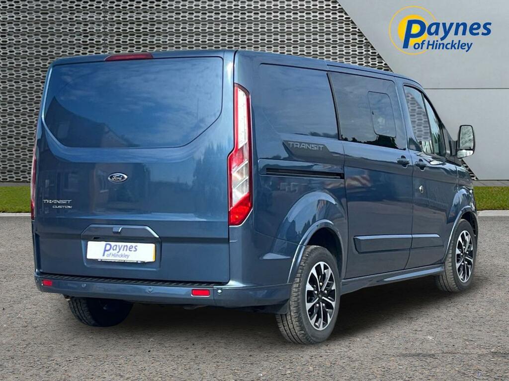 Ford Transit Custom 2.0 320 Ecoblue Sport Crew Van L1 H1 Euro 6 Blue #3