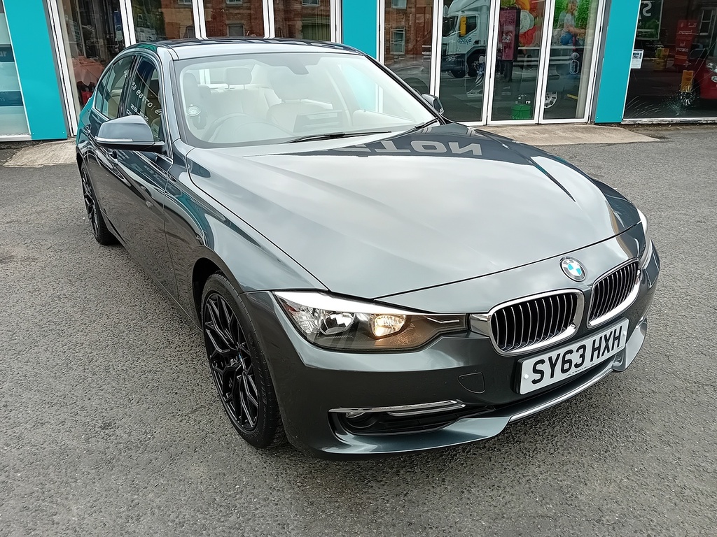 BMW 3 Series 2.0 320D Luxury Saloon Euro 5 S Grey #2