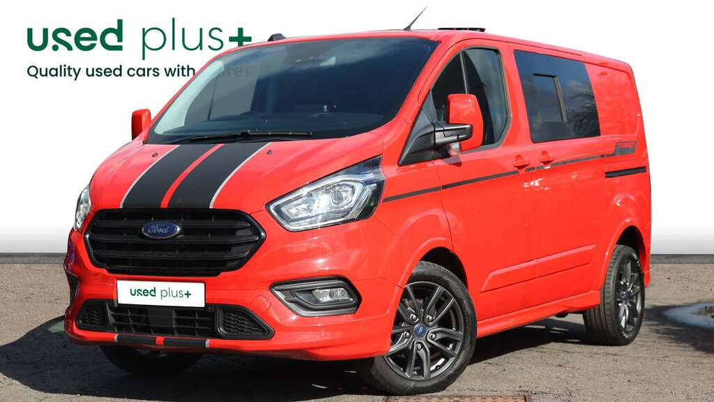 Ford Transit Custom Luton 2.0 350 Ecoblue Leader Rwd L4 Euro 6 S S 3 White #1
