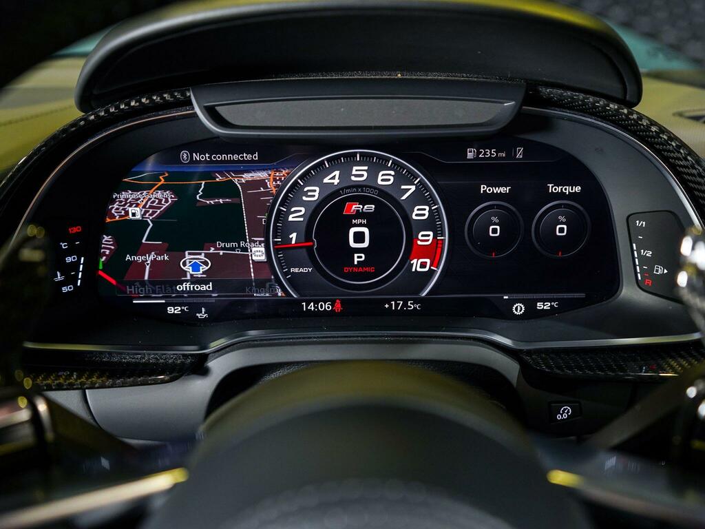 Audi R8 5.2 Fsi V10 Quattro Perform Carbon Bk S Tronic Blue #37