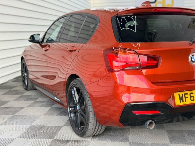 BMW 1 Series 118D M Sport Navservotronic Step White #24