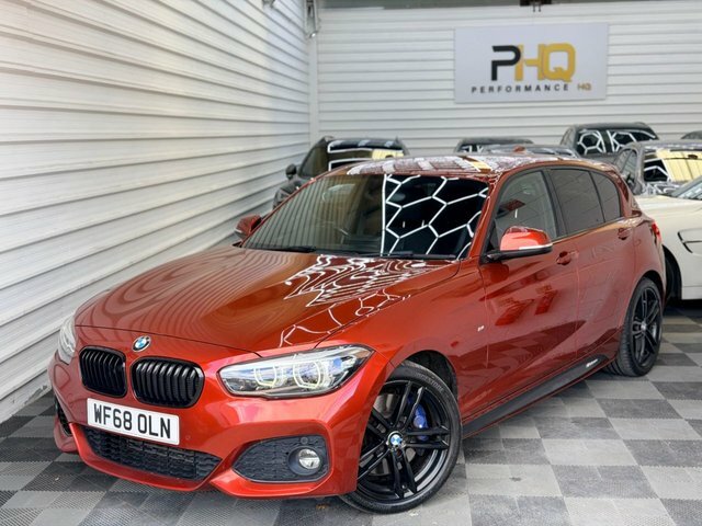 BMW 1 Series 2018 1.5 118I M Sport Shadow Edition Hatchback Orange #6