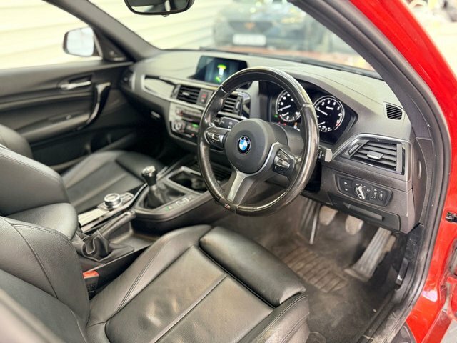 BMW 1 Series 2018 1.5 118I M Sport Shadow Edition Hatchback Orange #2
