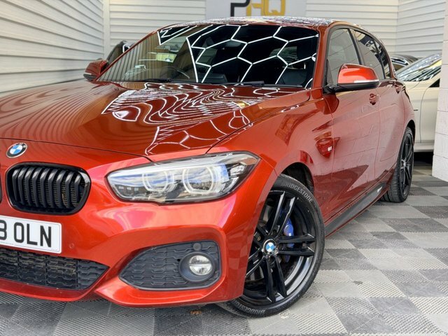 BMW 1 Series 2018 1.5 118I M Sport Shadow Edition Hatchback Orange #5