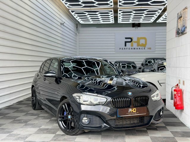 BMW 1 Series 2018 1.5 118I M Sport Shadow Edition Hatchback Black #3