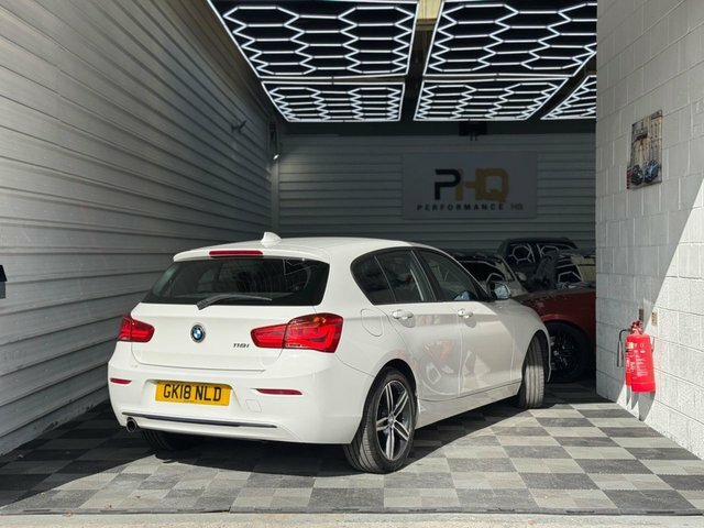 BMW 1 Series 2018 1.5 118I Sport Hatchback Euro White #2