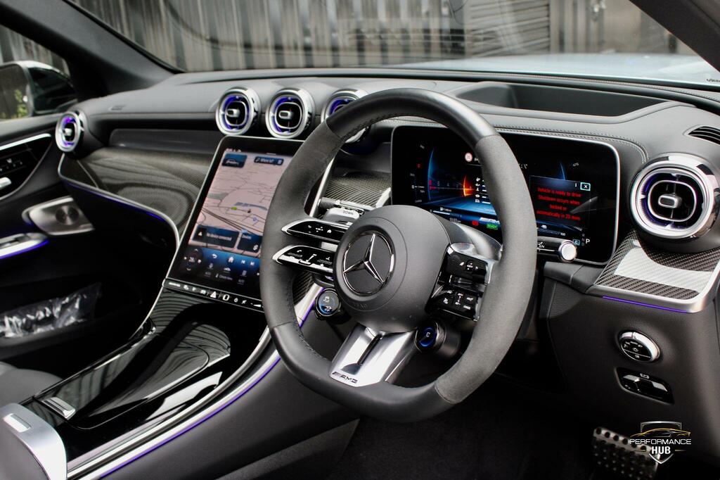 Mercedes-Benz GLC Class 2.0 Glc63 6.1Kwh Amg S E Performance Night Edition Silver #6