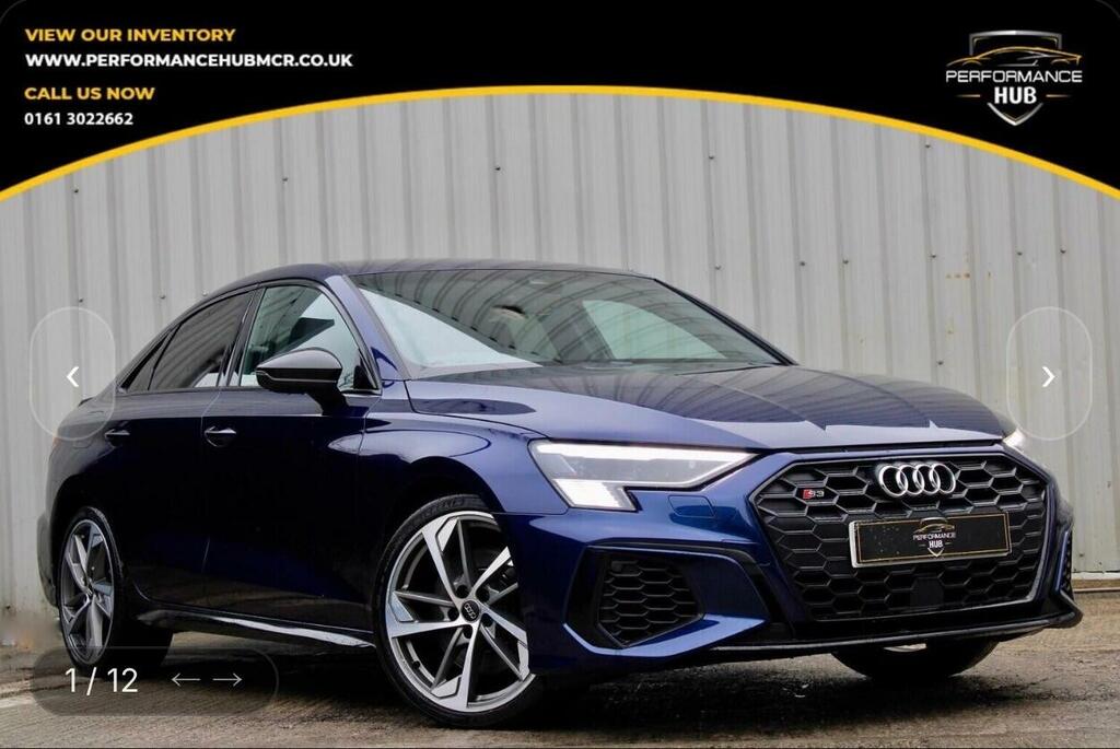 Audi S3 2.0 Tfsi S Tronic Quattro Euro 6 Ss Blue