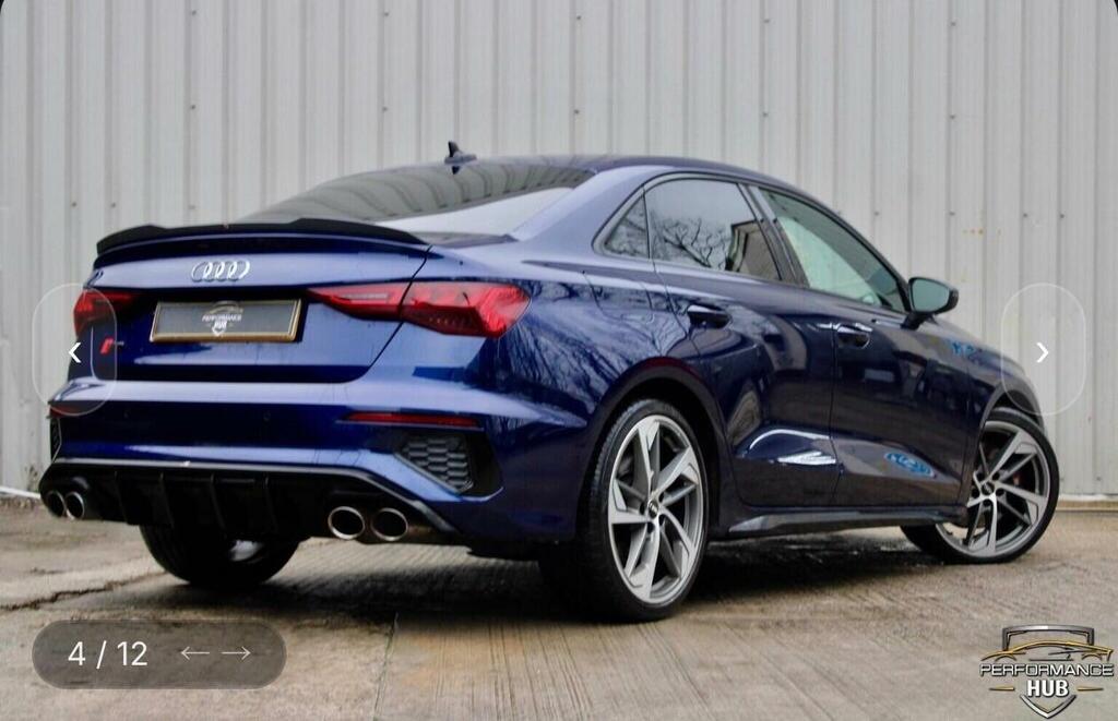 Audi S3 2.0 Tfsi S Tronic Quattro Euro 6 Ss Blue #4