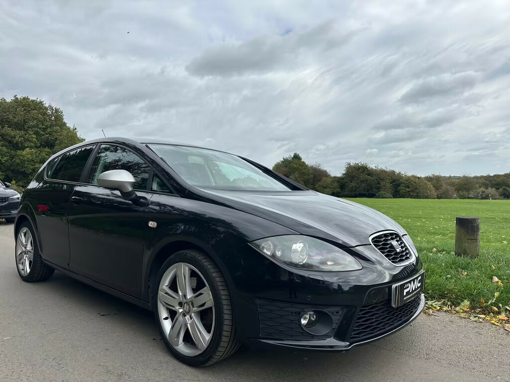 Seat Leon 2.0 Tdi Cr Fr Hatchback Black