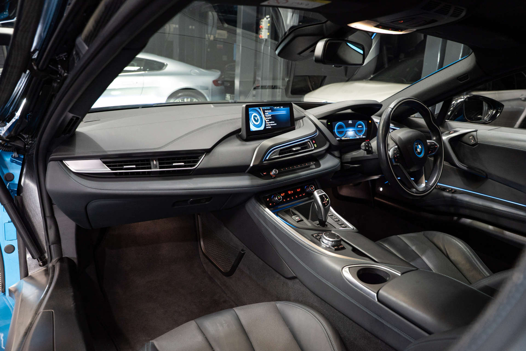 BMW i8 4Wd Blue #3