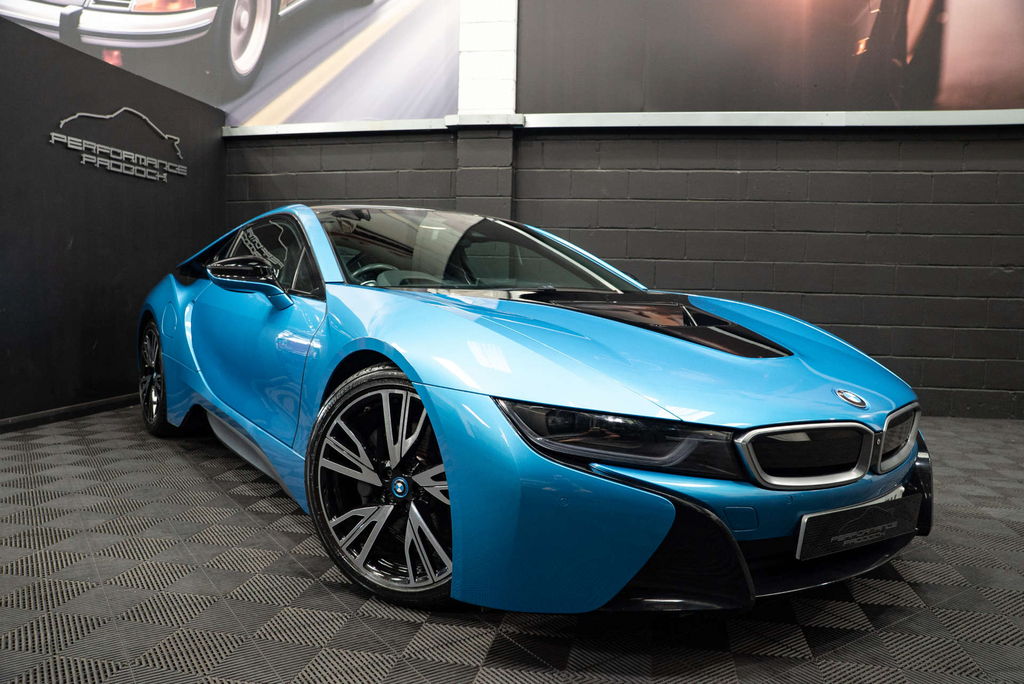 BMW i8 4Wd Blue #6