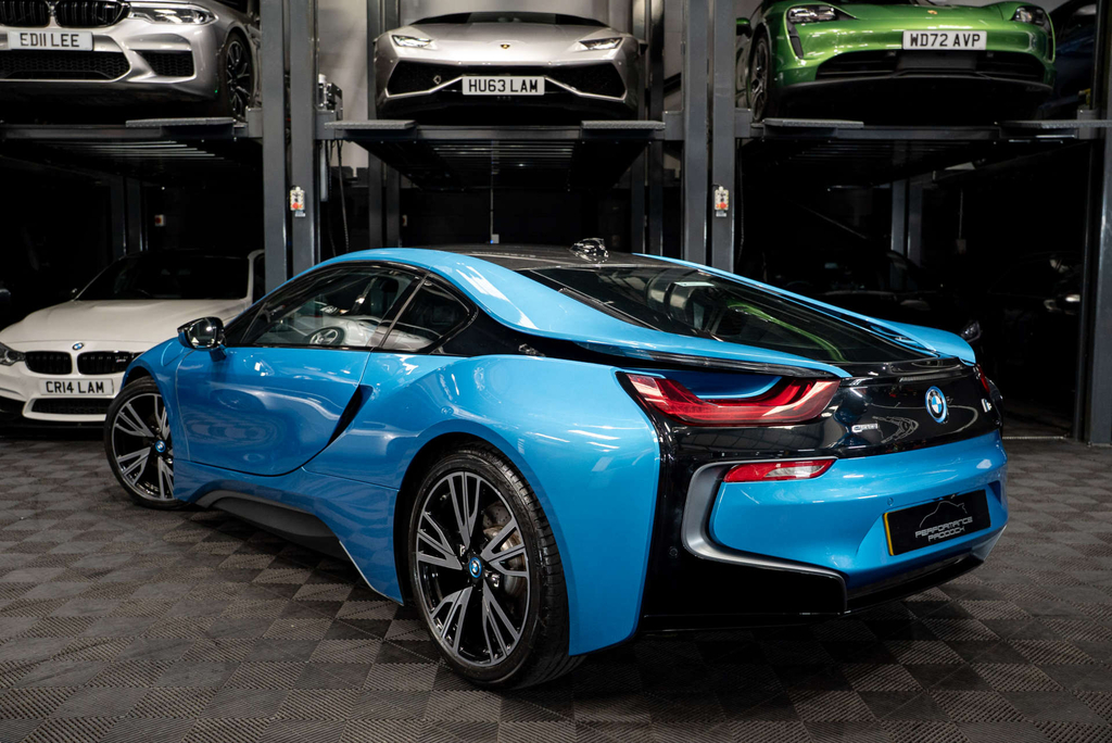 BMW i8 4Wd Blue #2