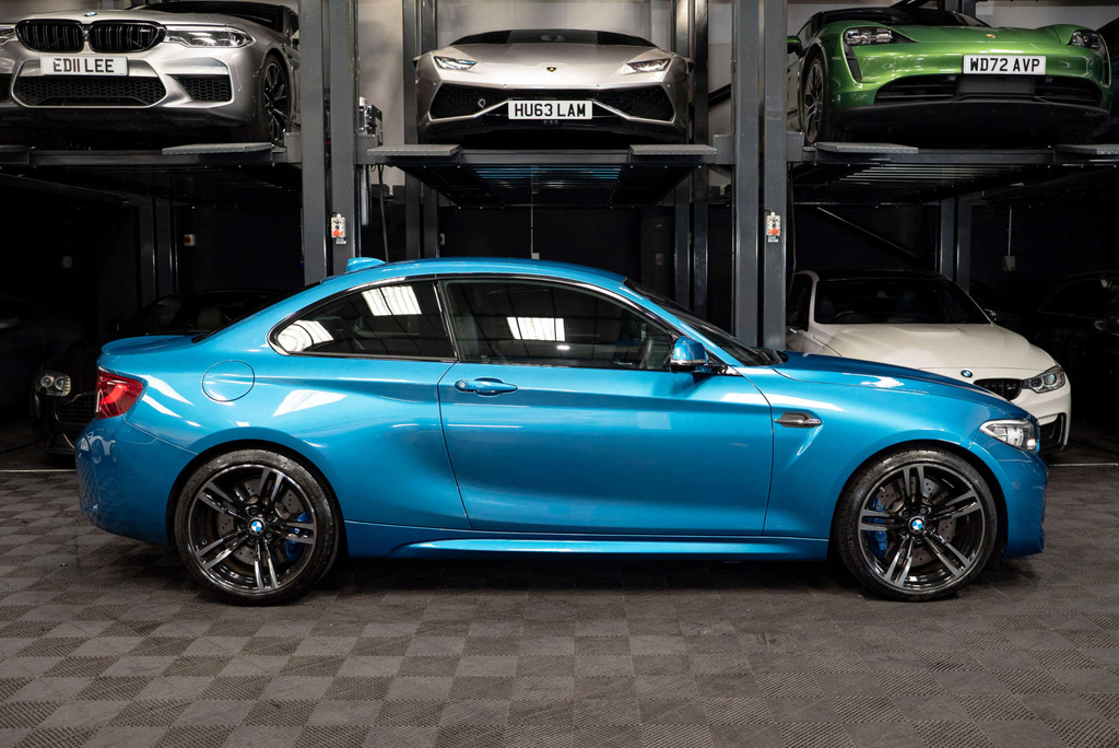 BMW M2 Auto Blue #6
