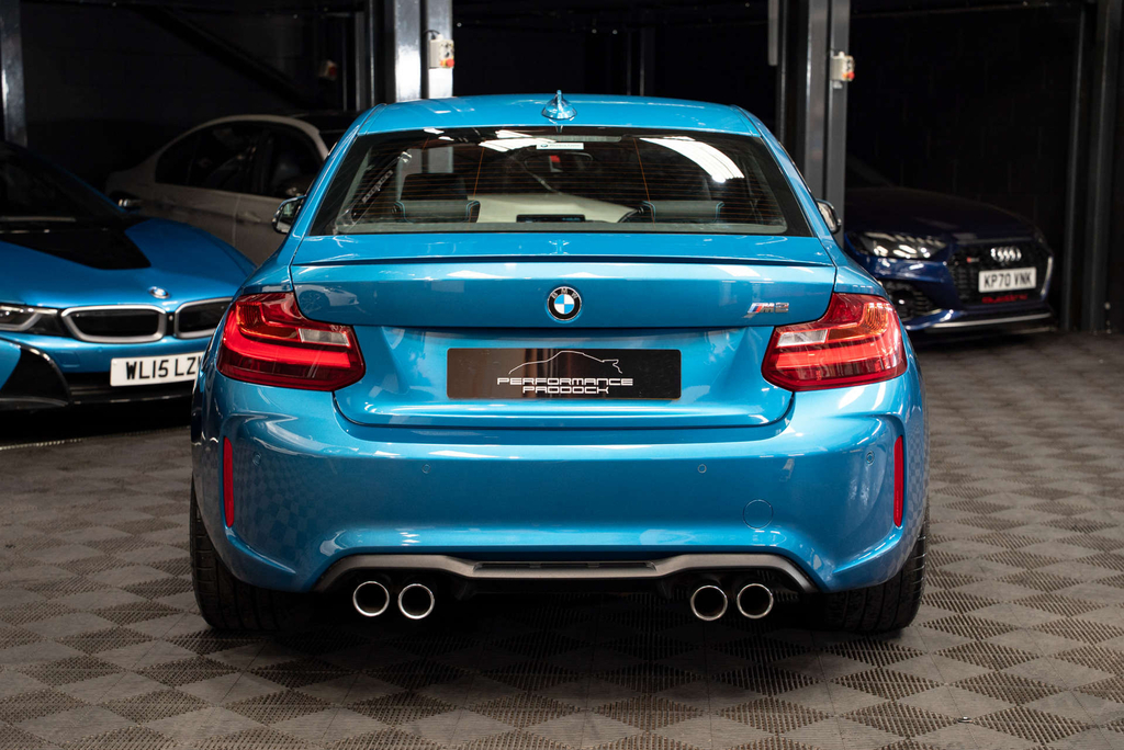 BMW M2 Auto Blue #5