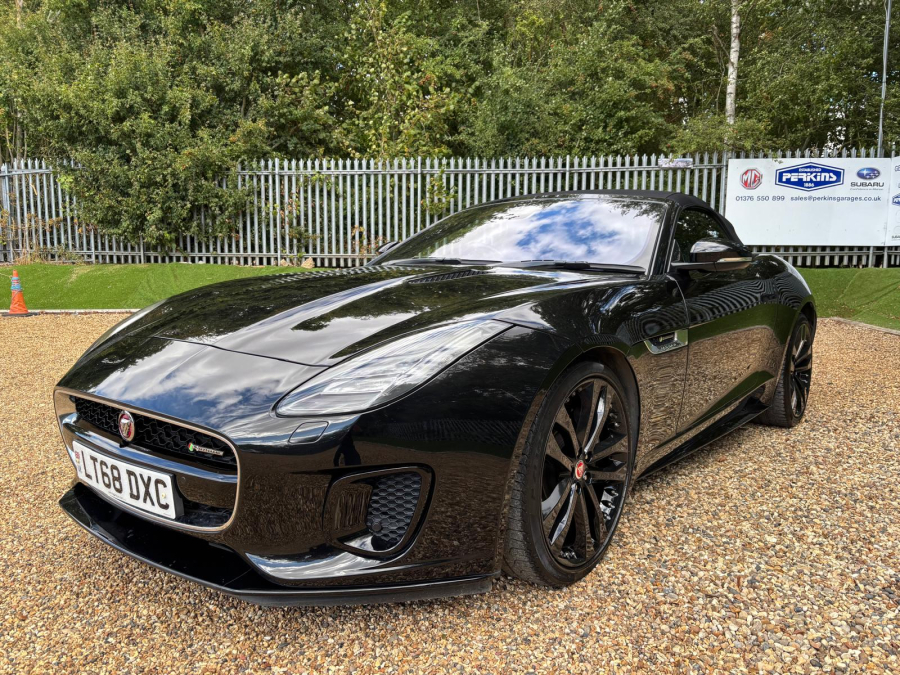 Jaguar F-Type 3.0 Supercharged V6 R-dynamic - 2018 68 Black #3