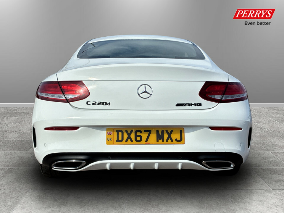 Mercedes-Benz C Class C220d Amg Line Premium Plus White #6