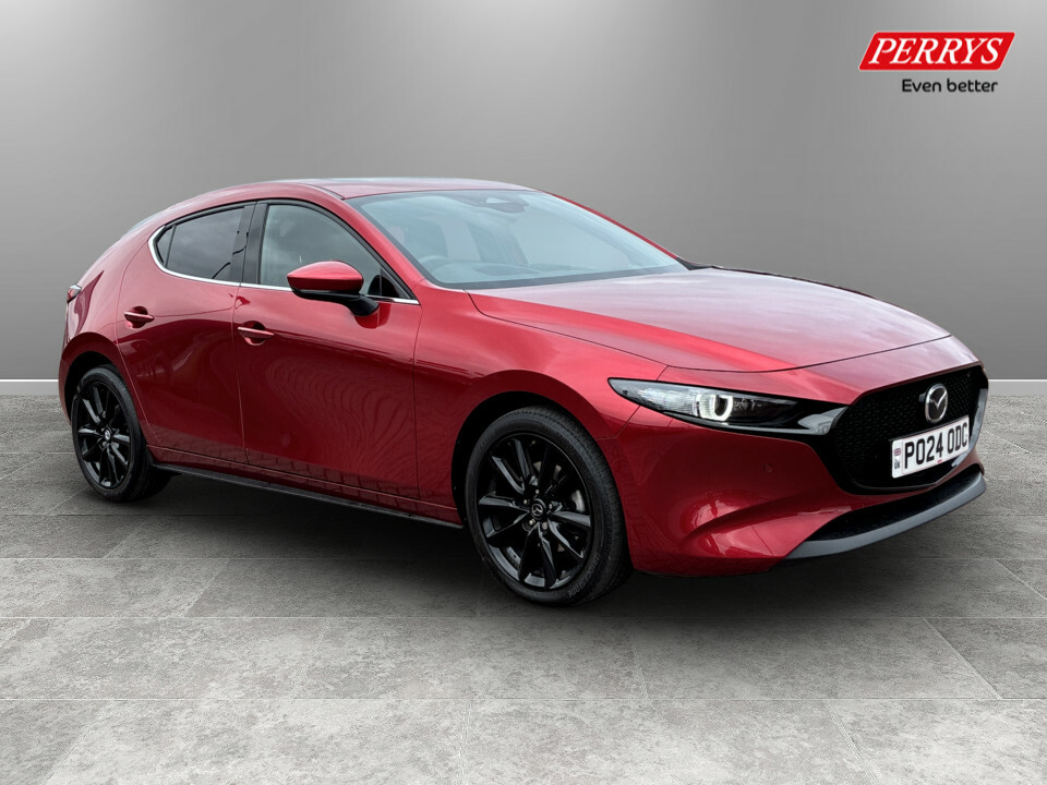 Mazda 3 2.0 E-skyactiv X Mhev 186 Exclusive-line Red
