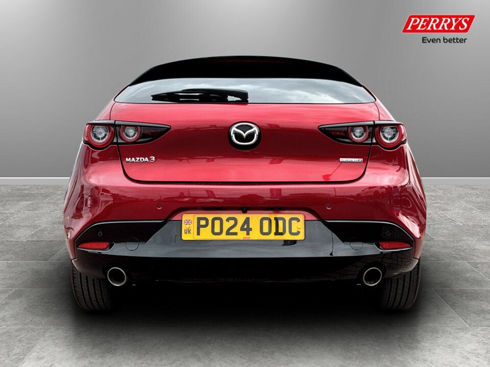 Mazda 3 2.0 E-skyactiv X Mhev 186 Exclusive-line Red #6