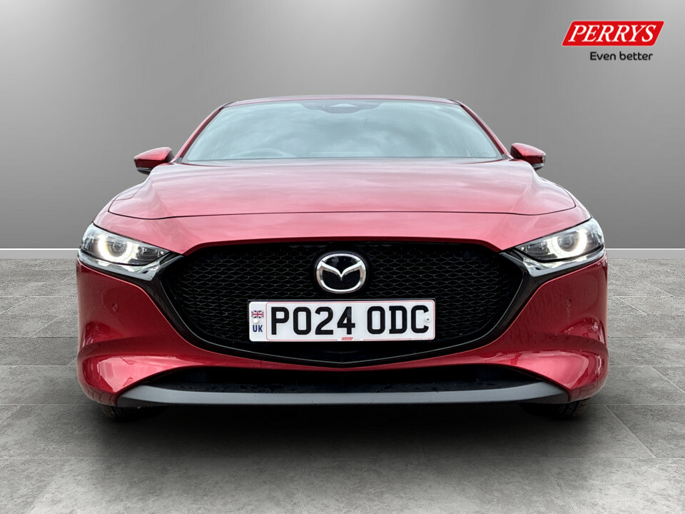 Mazda 3 2.0 E-skyactiv X Mhev 186 Exclusive-line Red #2