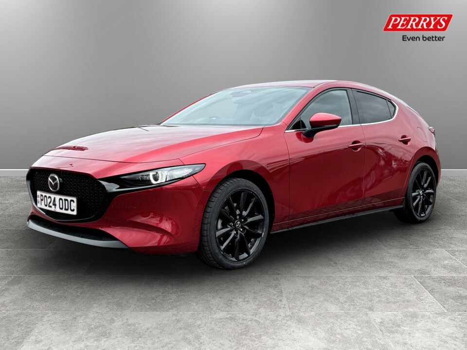 Mazda 3 2.0 E-skyactiv X Mhev 186 Exclusive-line Red #3