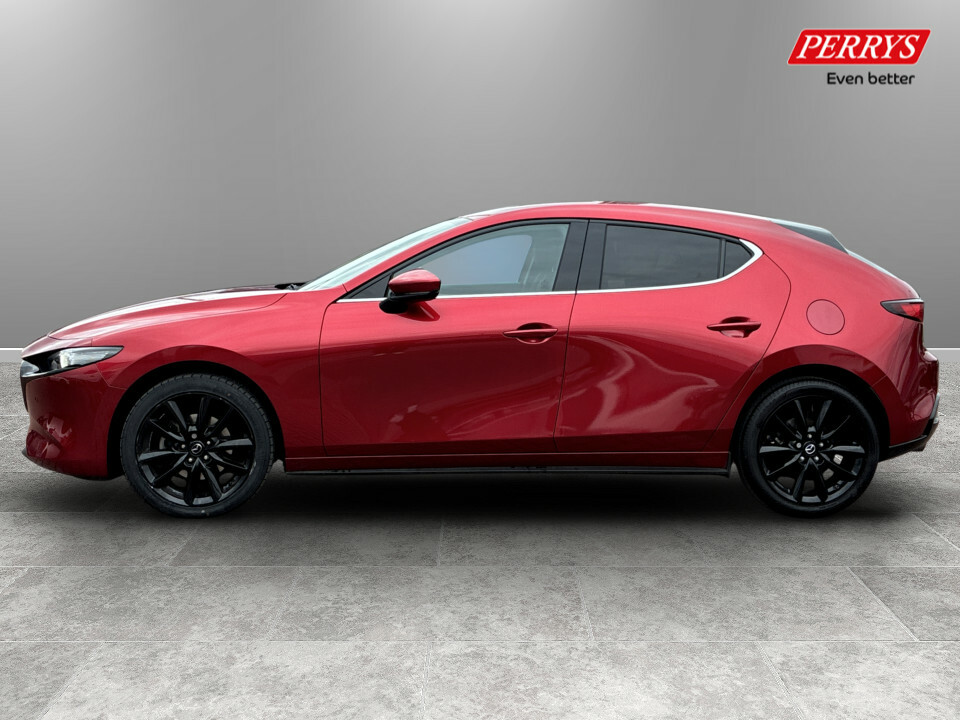 Mazda 3 2.0 E-skyactiv X Mhev 186 Exclusive-line Red #4
