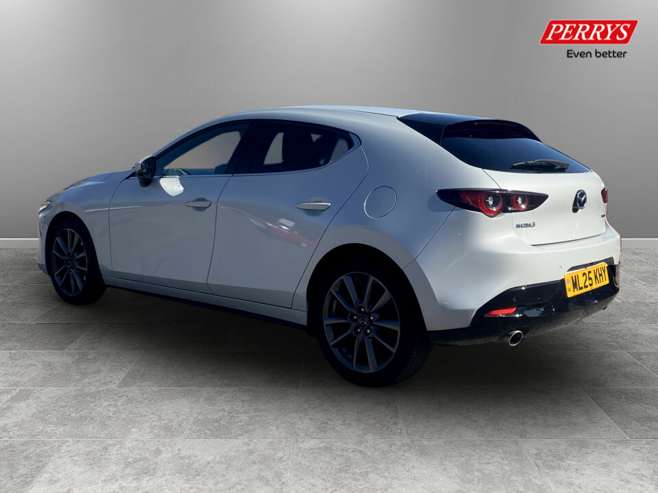 Mazda 3 2.5 E-skyactiv G Mhev 140 Exclusive-line White #5