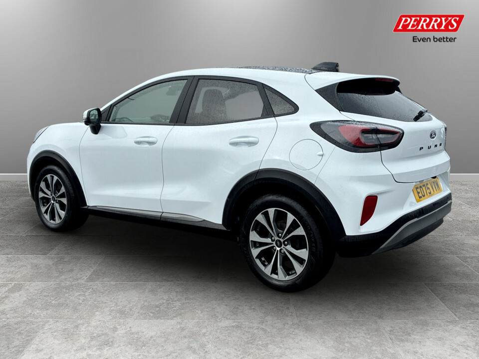 Ford Puma 1.0 Ecoboost Hybrid Mhev Titanium Dct EO75VVM White #5