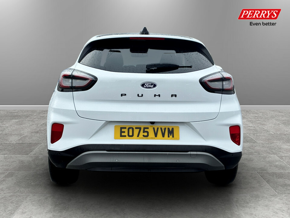 Ford Puma 1.0 Ecoboost Hybrid Mhev Titanium Dct EO75VVM White #6